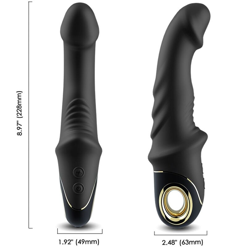 ARMONY Joyblade dildo vibrator rotator i svart