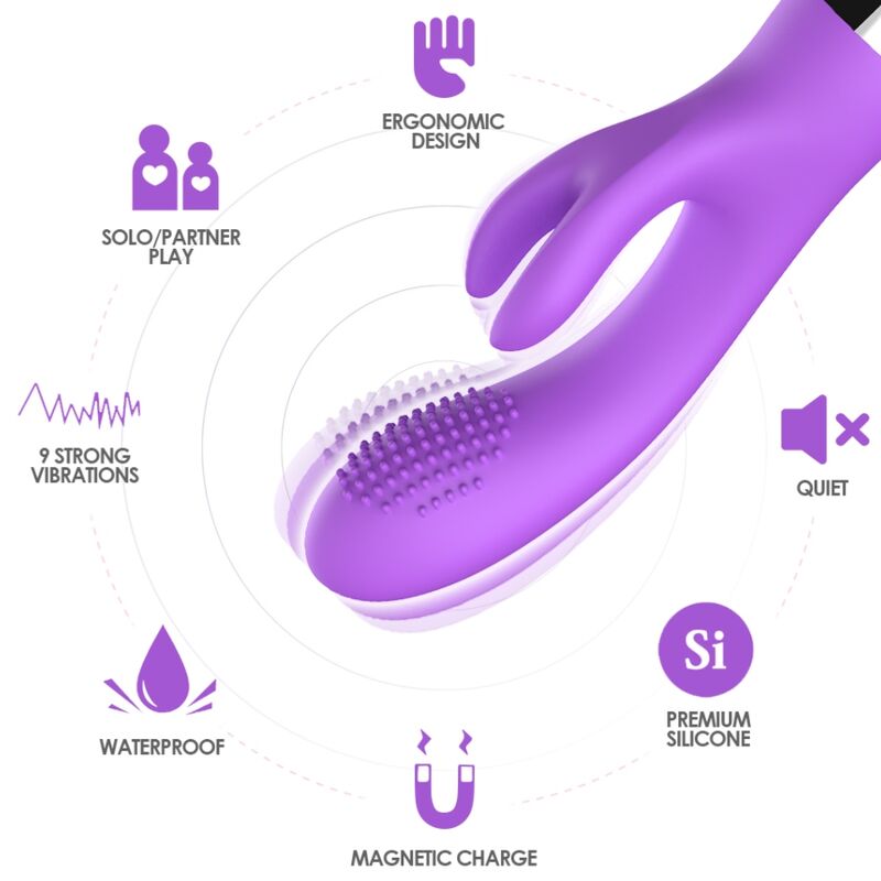 ARMONY - Vibrator Rabbit Lila