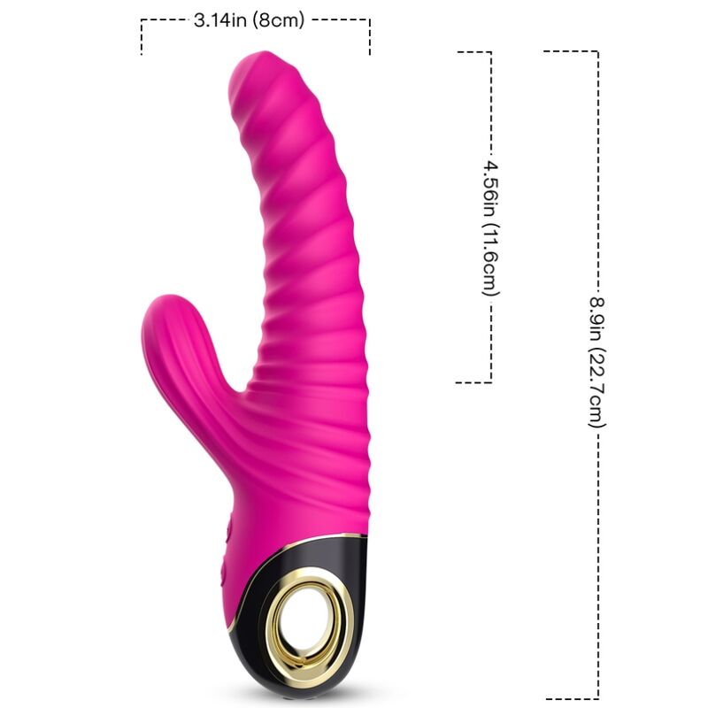 ARMONY ETERNITY vibrator i fuchsia av silikon