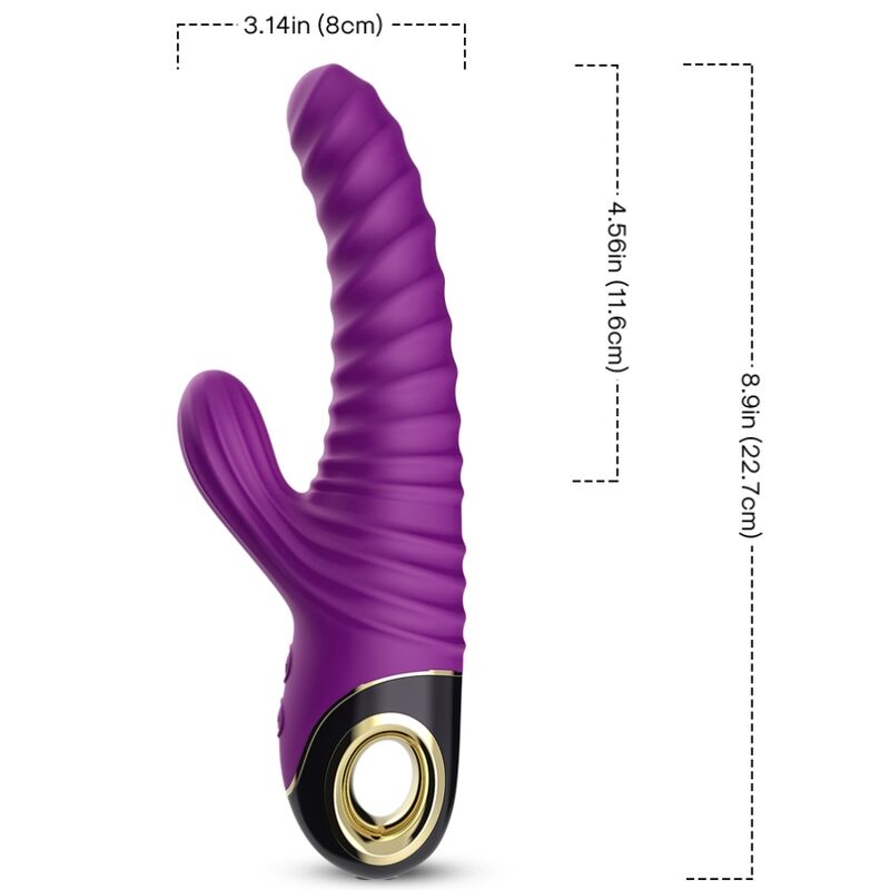 ARMONY ETERNITY vibrator i lila silikon