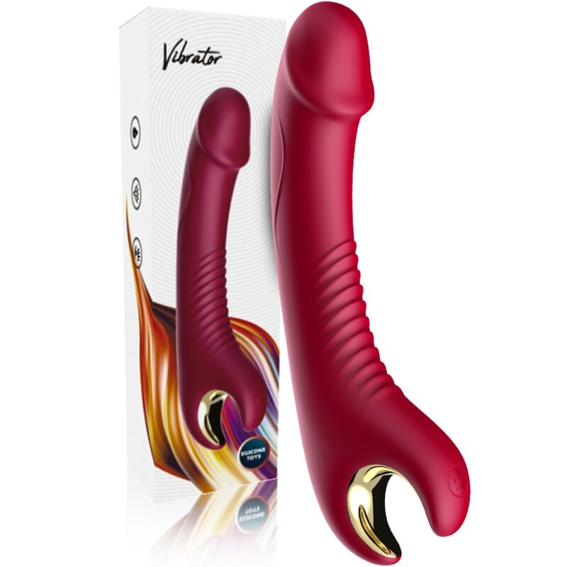 ARMONY PRINCE DILDO VIBRATOR RÖD