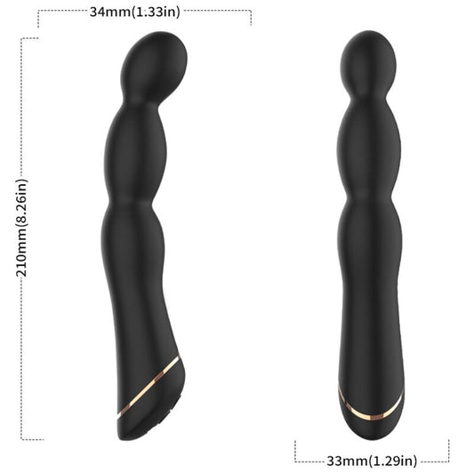 ARMONY bambuvibrator justerbar svart