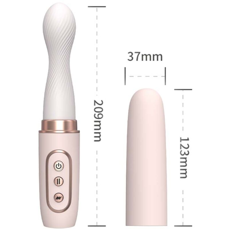 ARMONY vibrator rotator och automatisk teleskopmaskin i gul färg