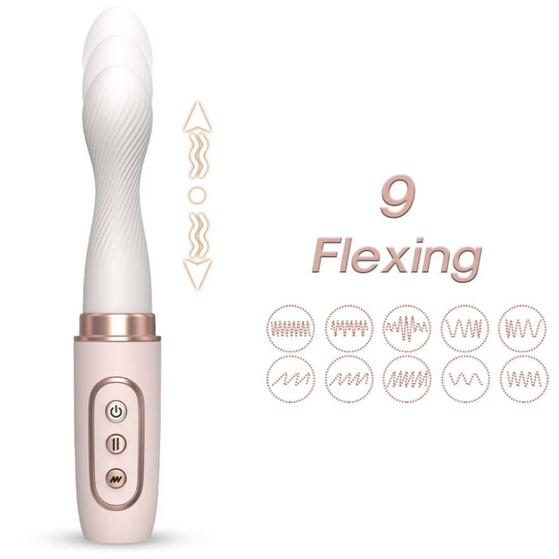 ARMONY vibrator rotator och automatisk teleskopmaskin i gul färg