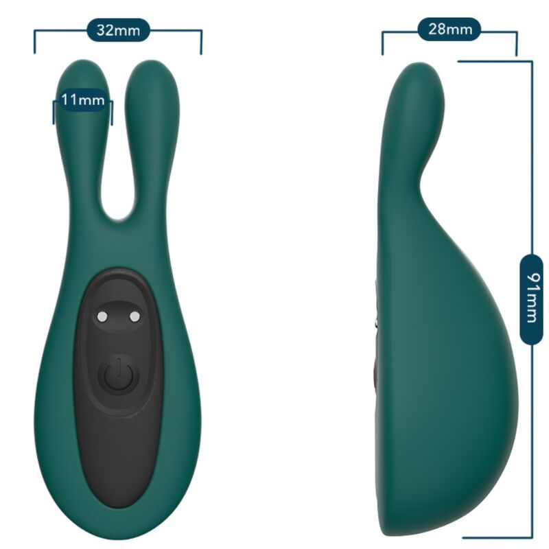ARMONY Rabbit Green vibrator för intim stimulering