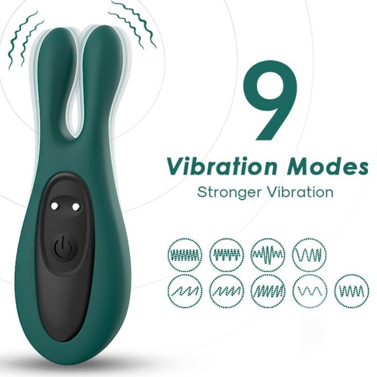 ARMONY Rabbit Green vibrator för intim stimulering