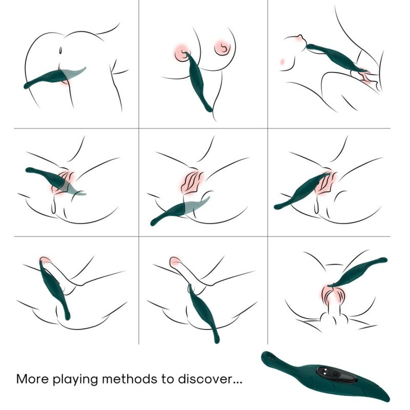 ARMONY Leaf Green vibrator för personlig njutning