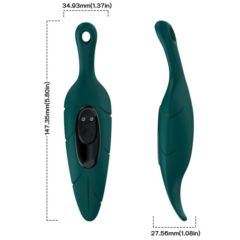 ARMONY Leaf Green vibrator för personlig njutning