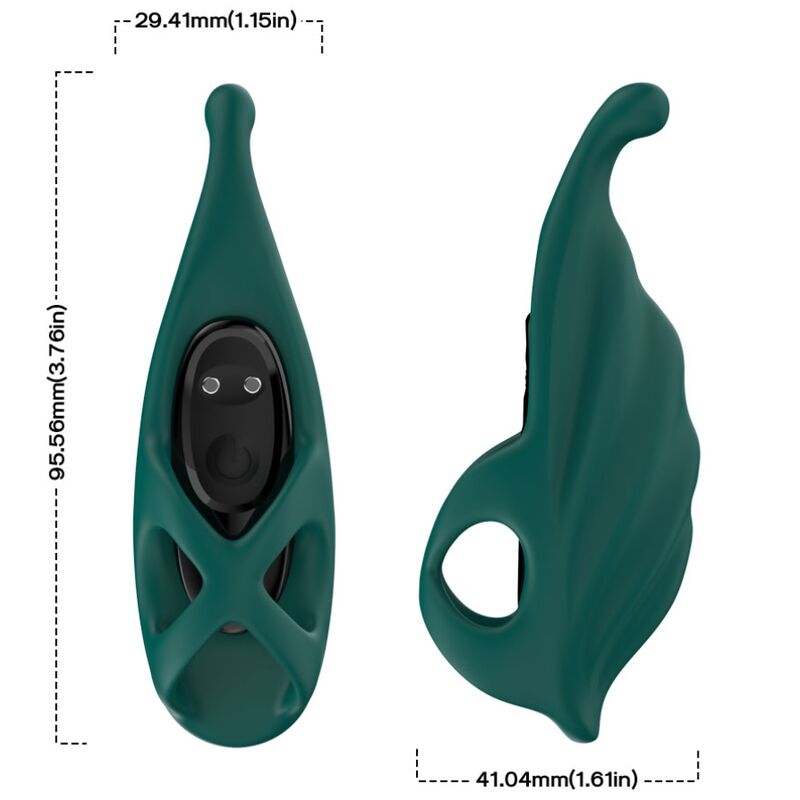 ARMONY fingerstimulator och vibrator i grön färg