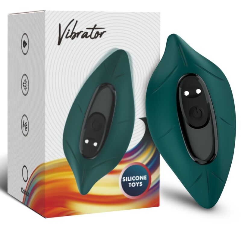 Grön ARMONY vibrator med fjärrkontroll