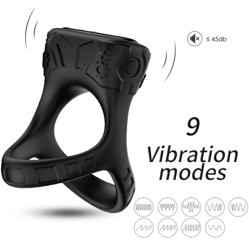 ARMONY ringvibrator multiposition svart
