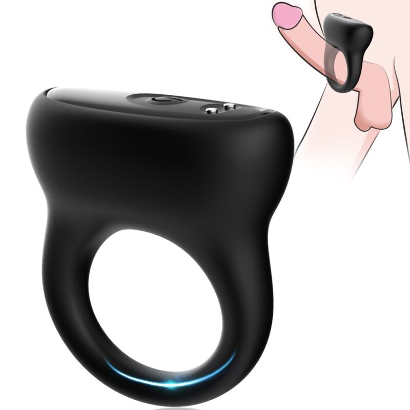 ARMONY ring vibrator i svart