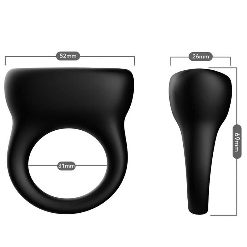 ARMONY ring vibrator i svart