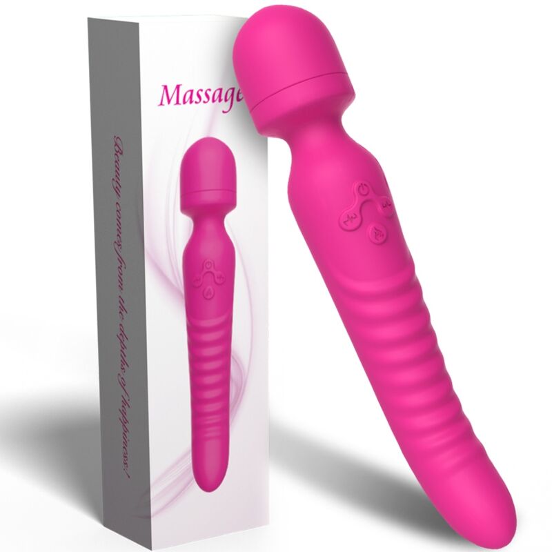ARMONY MISSION MASSAGER & VIBRATOR HEAT EFFECT FUCHSIA
