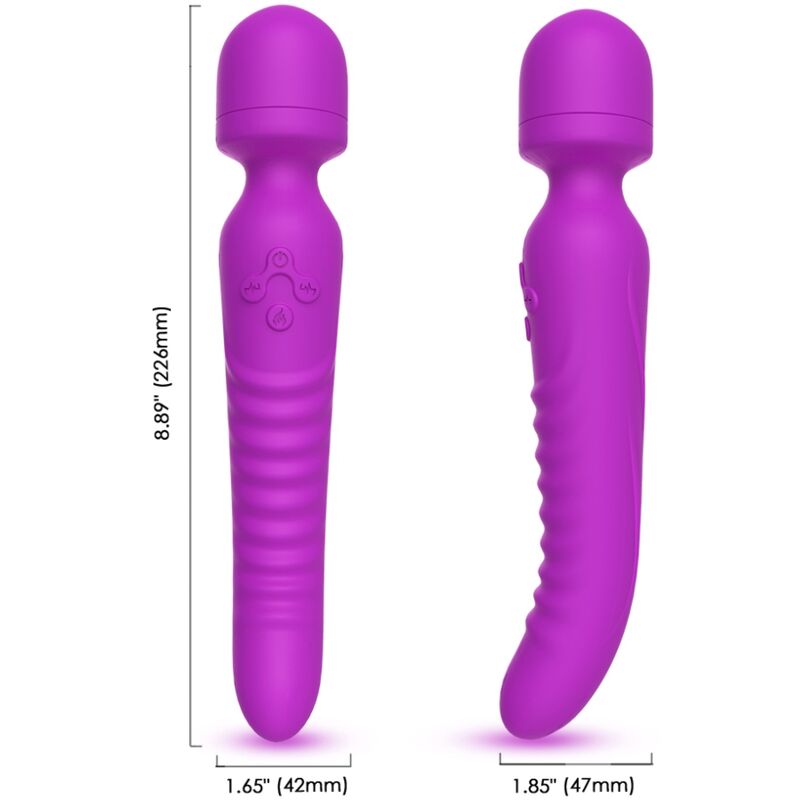 ARMONY massager och vibrator med värmeeffekt i lila