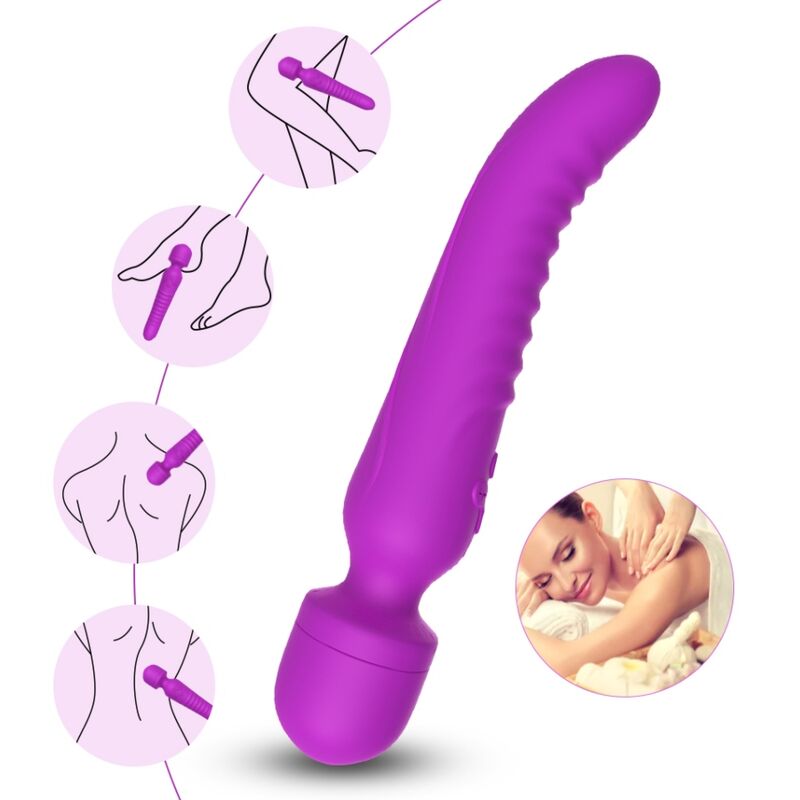 ARMONY massager och vibrator med värmeeffekt i lila