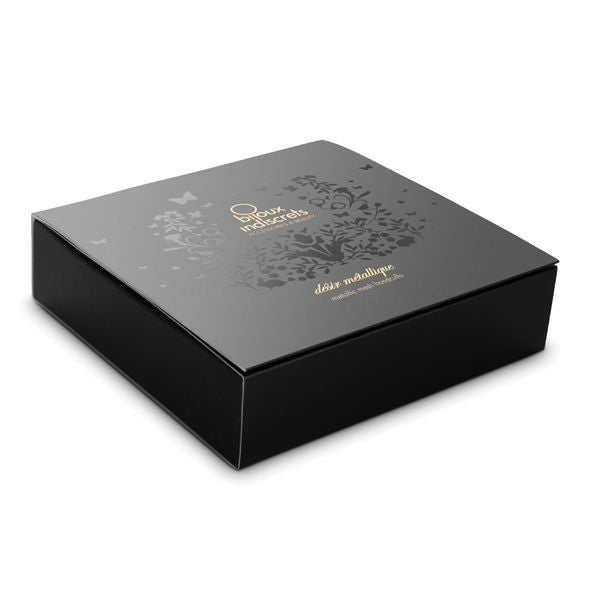 BIJOUX - DÉSIR MÉTALLIQUE GULD METALLNÄT HANDBOJOR
