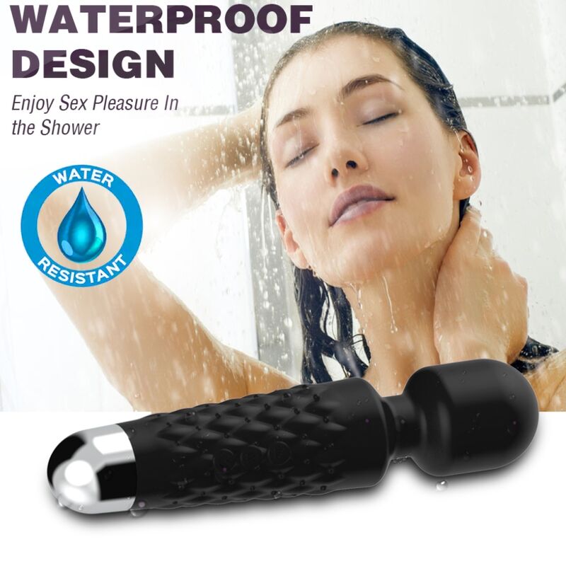 ARMONY Postman Massager med flexibel huvud i svart