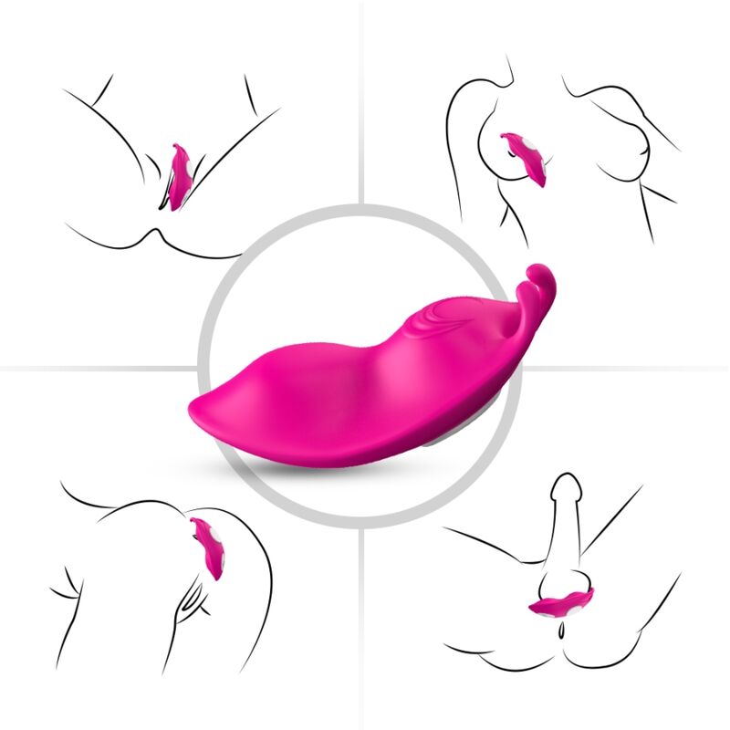 ARMONY Honeybee bärbar vibrator trosor i fuchsia