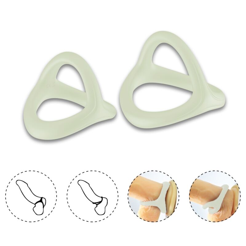 ARMONY TRESOR DOUBLE SILICONE RING LUMINOUS