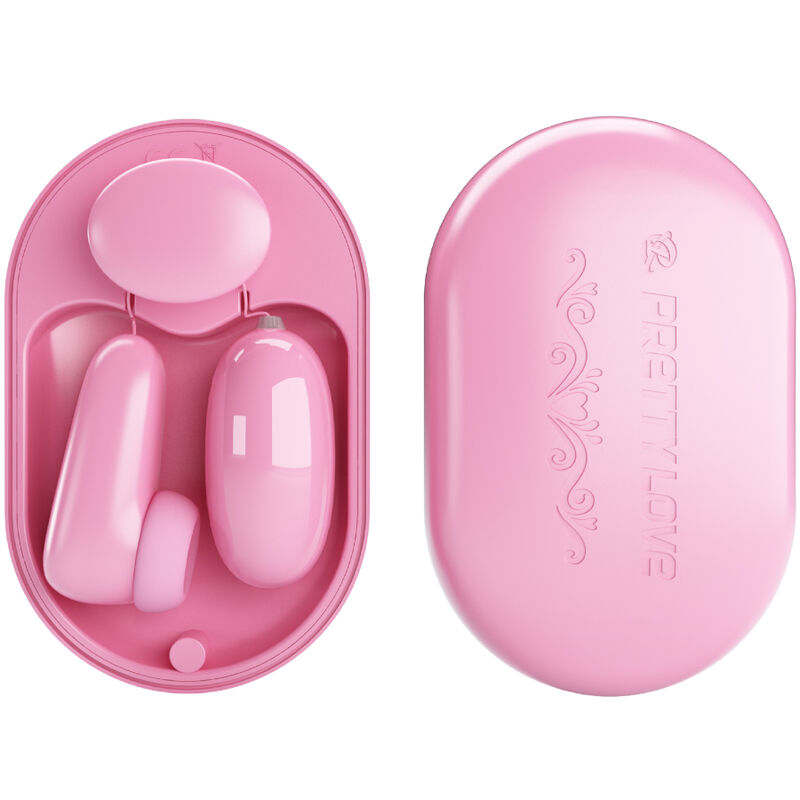 PRETTY LOVE Magic Box vibrerande bullet och pink stimulator