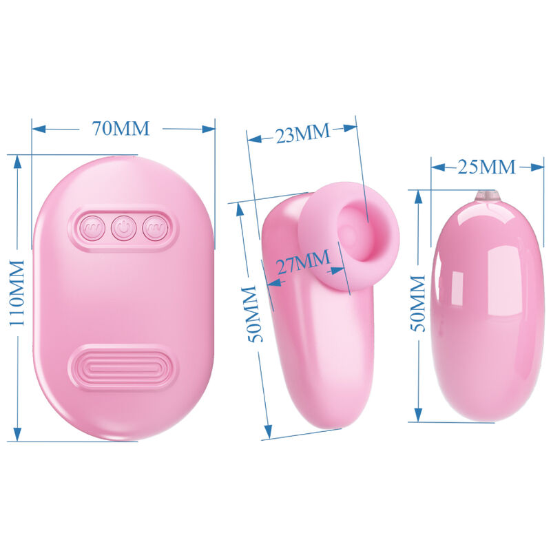 PRETTY LOVE Magic Box vibrerande bullet och pink stimulator
