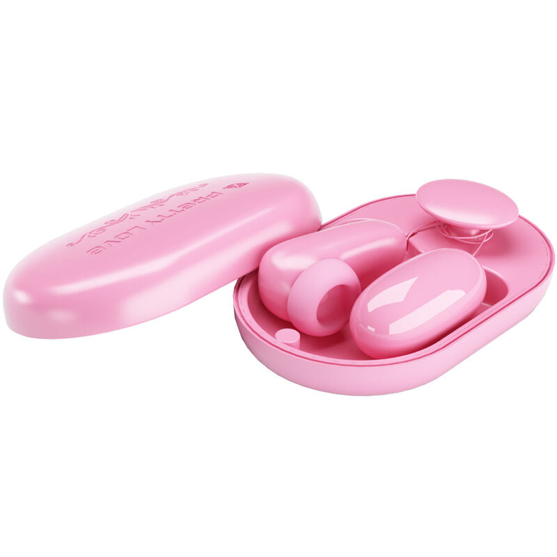 PRETTY LOVE Magic Box vibrerande bullet och pink stimulator