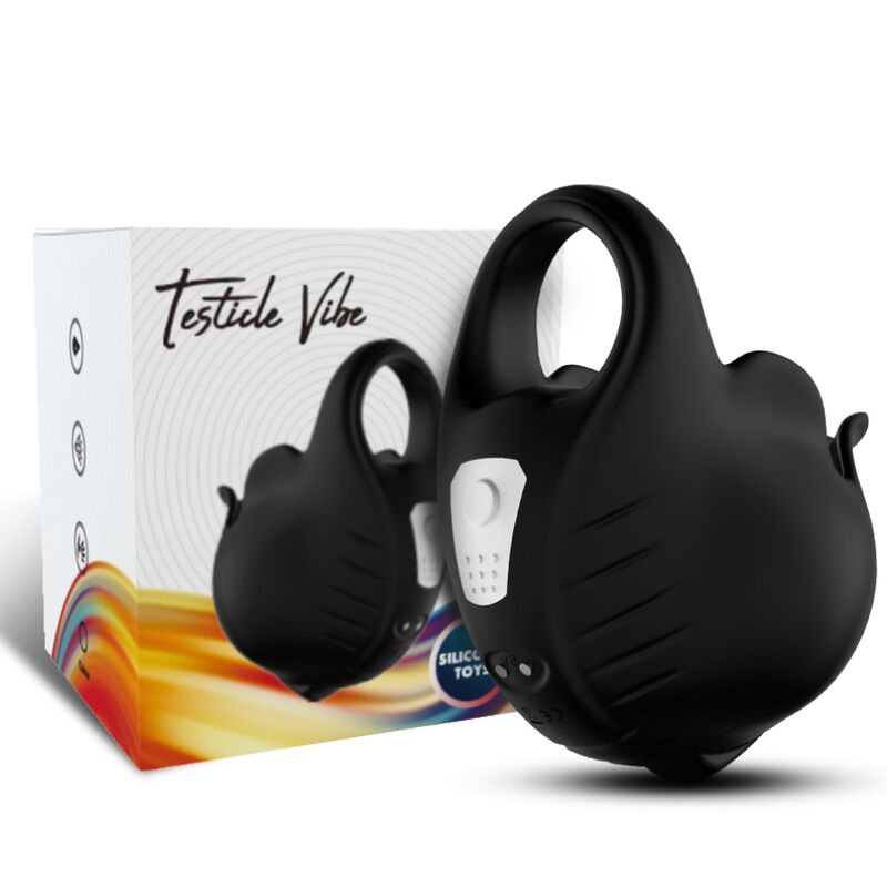 ARMONY cupping vibrator ring i svart