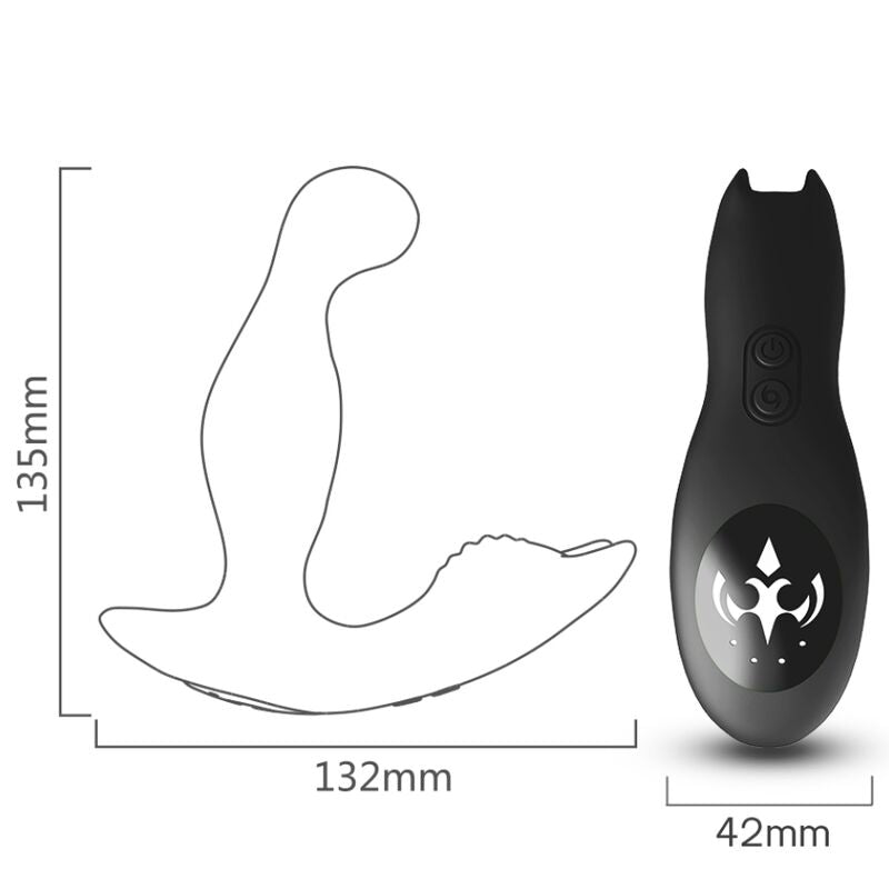 ARMONY BAT KING vibrator för anal och prostata med fjärrkontroll