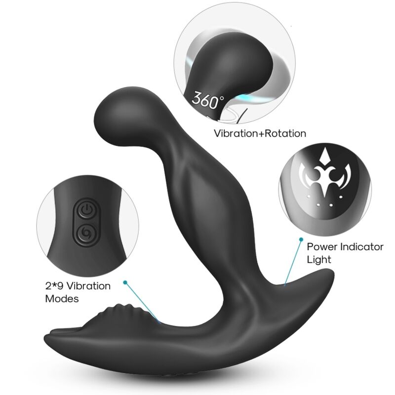 ARMONY BAT KING vibrator för anal och prostata med fjärrkontroll