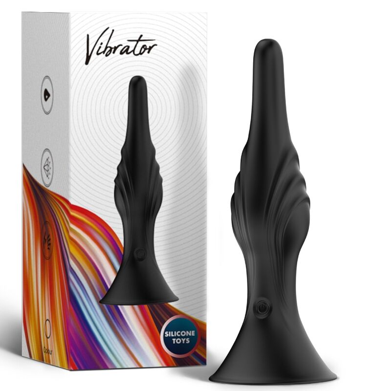 ARMONY - Vibrator och analplugg med fjärrkontroll svart