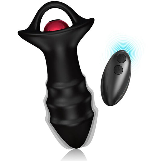 ARMONY - KYLIN FINGER VIBRATOR & ANAL PLUG FJÄRRKONTROLL SVART