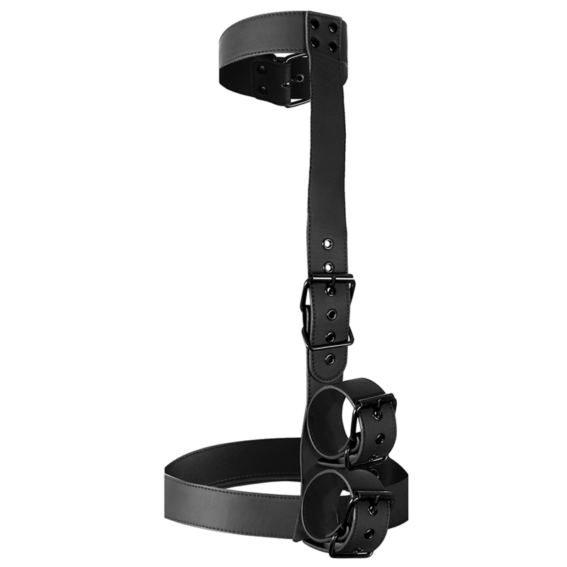 FETISH SUBMISSIVE BONDAGE - HALSEKEDJA & HANDLEDSFÖRANKRINGAR