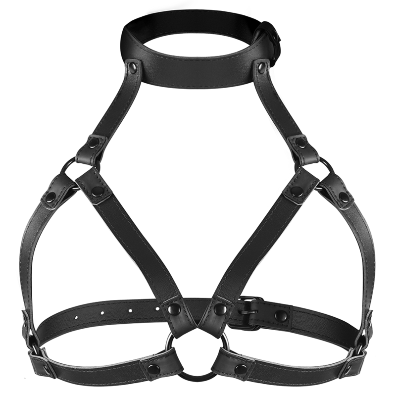 FETISH SUBMISSIVE - Justerbar Bröst- och Nacksele