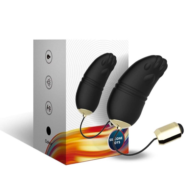ARMONY Kitty Ägg Vibrator G-Punkt Fjärrkontroll Svart