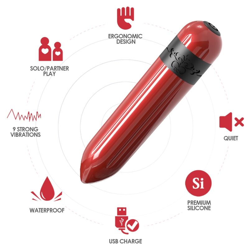 ARMONY - Rocket Vibrator Bullet Fuchsia