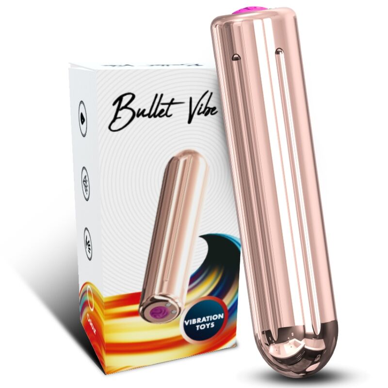 ARMONY - WARHEAD VIBRATOR BULLET FJÄRRKONTROLL GULD 2 CM X 8.8 CM