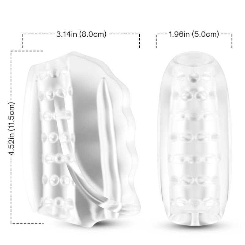 ARMONY Master Masturbator och Vibrator Transparent