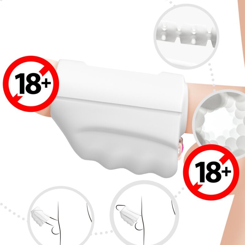ARMONY Master Masturbator & Vibrator White