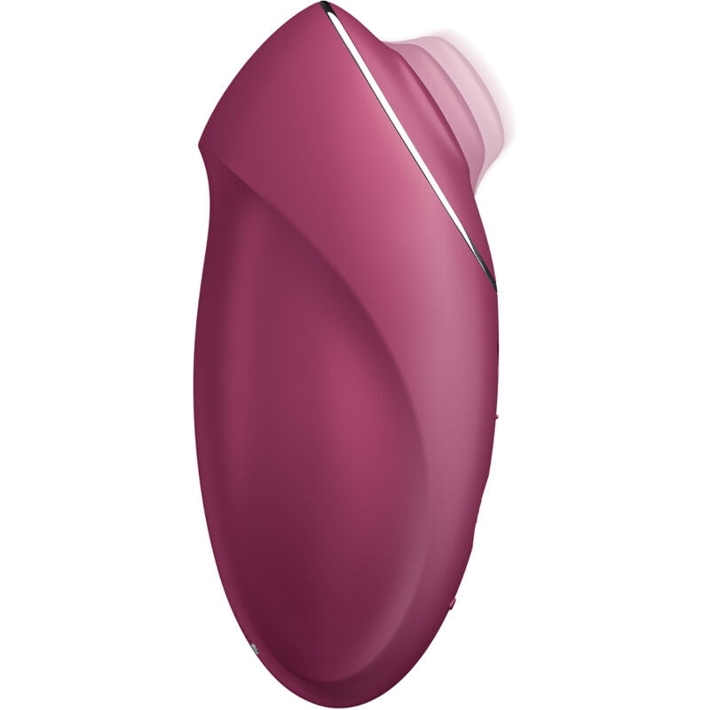 Satisfyer Tap & Climax 1 Lay-On Vibrator i röd färg