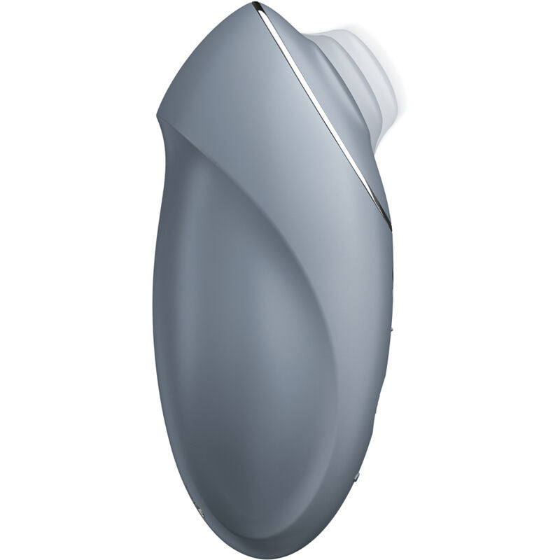 SATISFYER - TAP & CLIMAX 1 LAY-ON VIBRATOR GRÅ