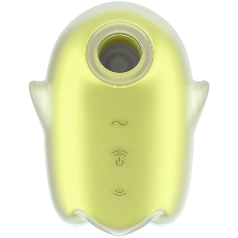 Satisfyer Glowing Ghost Air Pulse Vibrator i gul färg