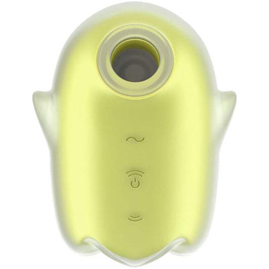 Satisfyer Glowing Ghost Air Pulse Vibrator i gul färg