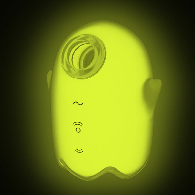 Satisfyer Glowing Ghost Air Pulse Vibrator i gul färg