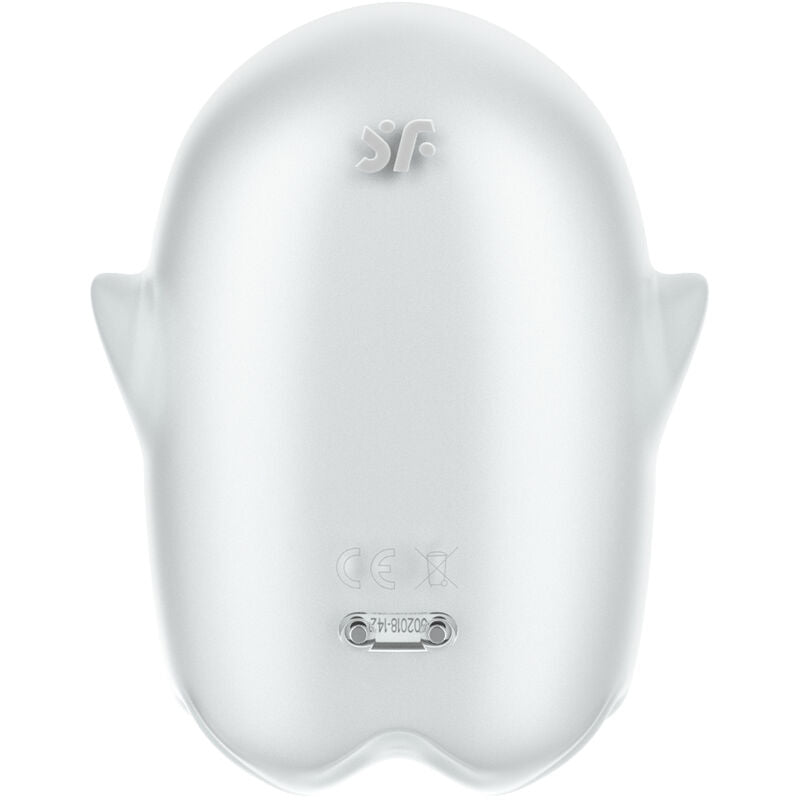 Satisfyer Glowing Ghost Air Pulse & Vibrator i vitt