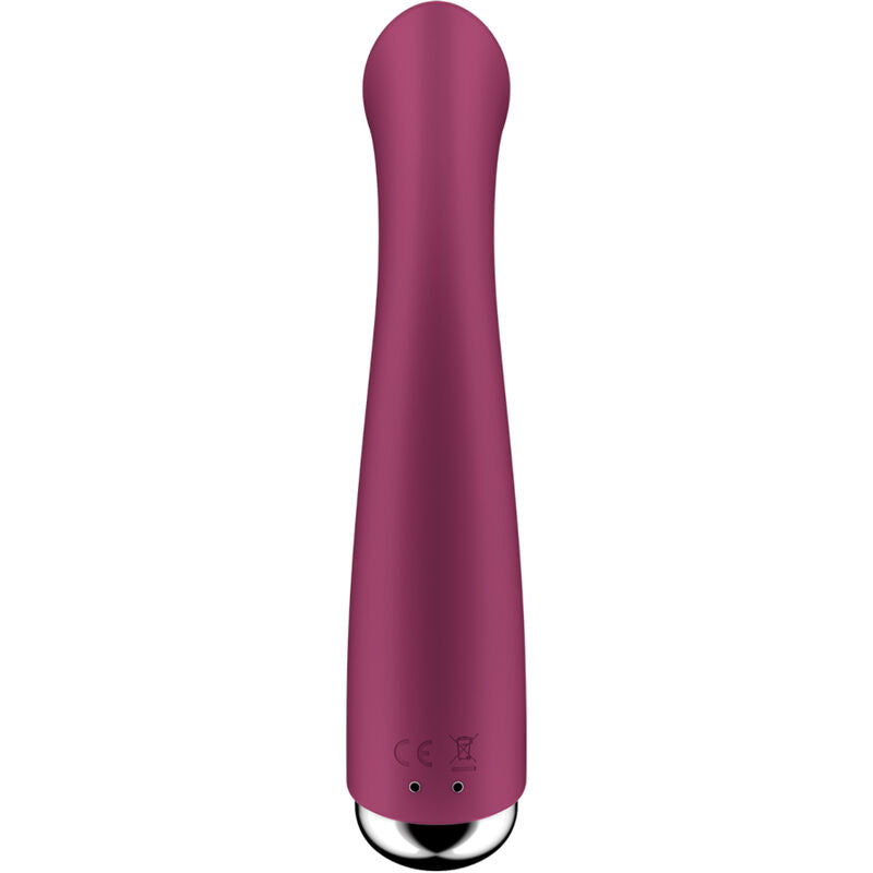 Satisfyer Spinning G-Spot 1 rotator vibrator i röd färg