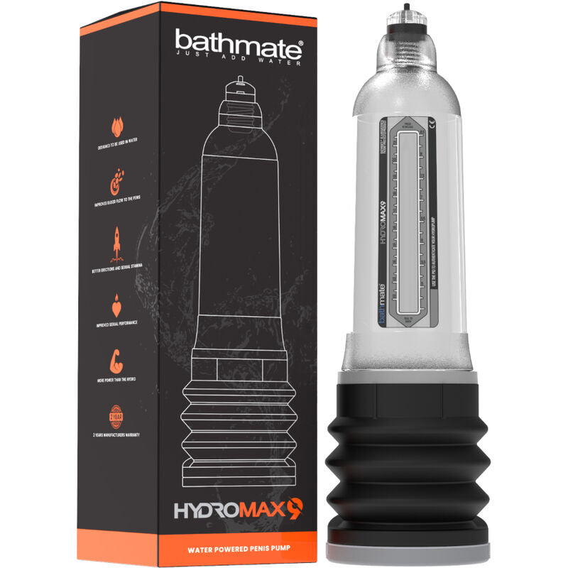 BATHMATE HydroMax 9 transparent penispump