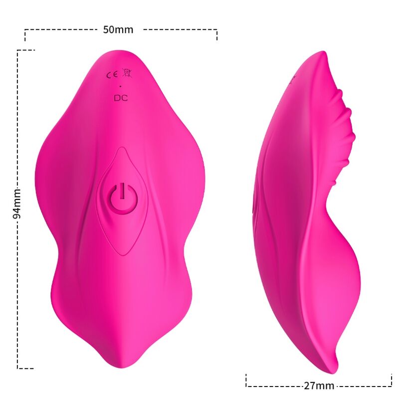 ARMONY bärbara vibrerande trusor med fjärrkontroll i fuchsia