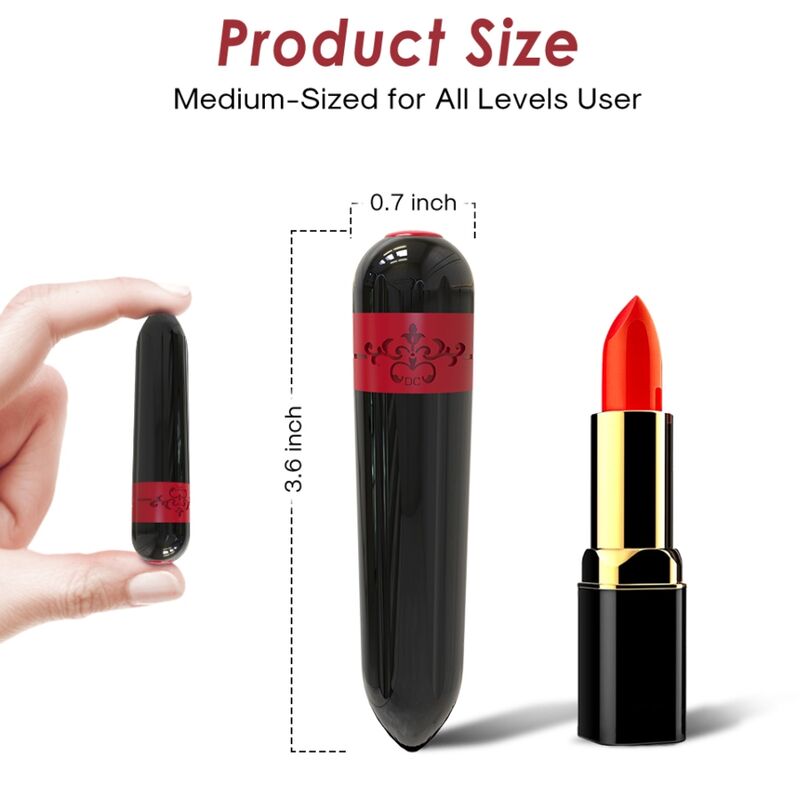 ARMONY - Rocket Vibrator Bullet Remote Control Svart