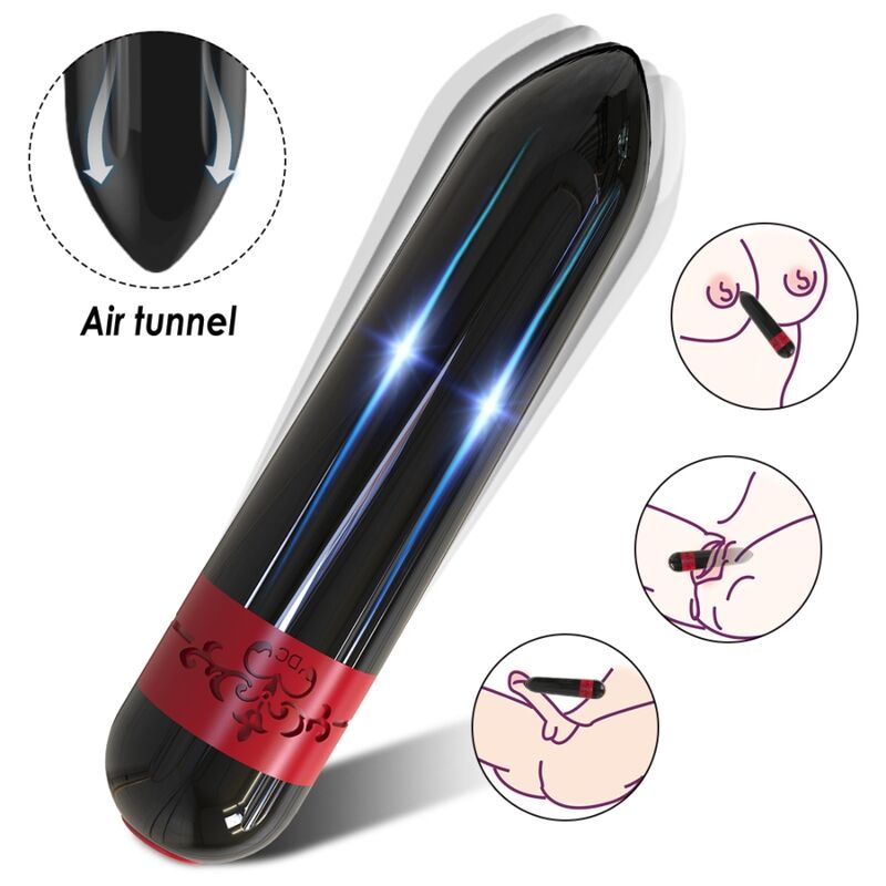 ARMONY - Rocket Vibrator Bullet Remote Control Svart